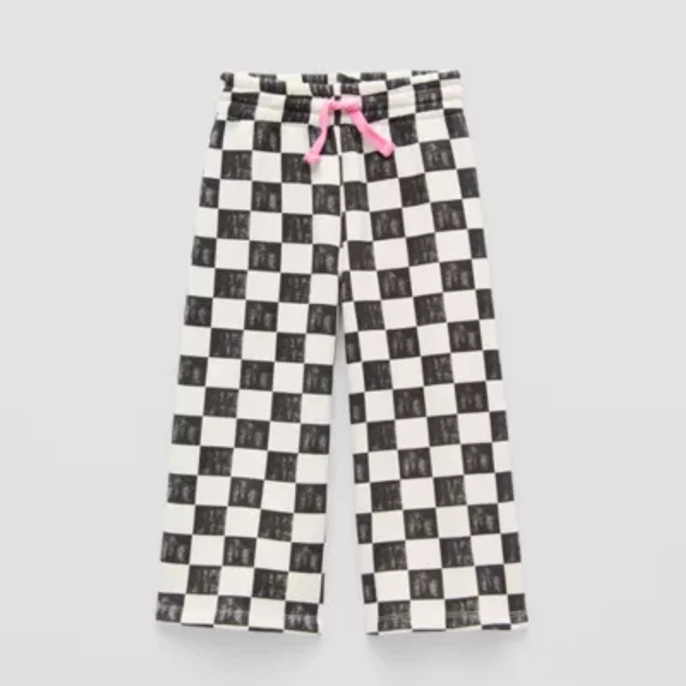 Grayson Little Toddler Girls Wide Leg Drawstring Pant