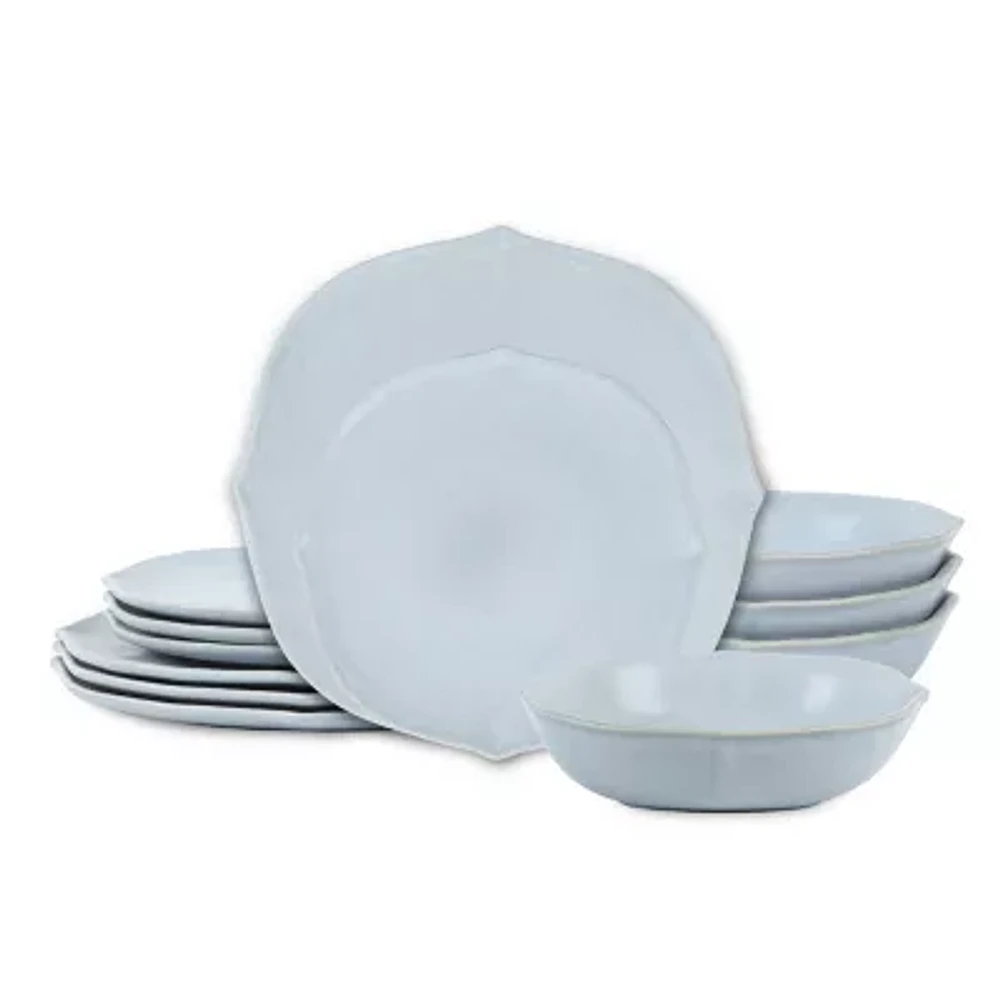 Stone + Lain Baskerville 12-pc. Stoneware Dinnerware Set