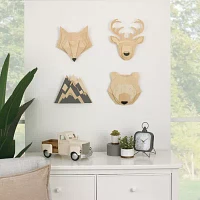 Nojo Bear Wood Wall Art