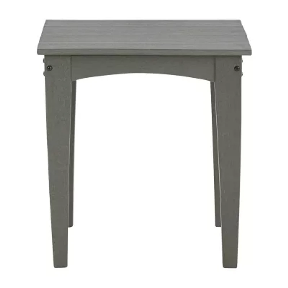Signature Design by Ashley® Visola Collection Weather Resistant Patio Side Table
