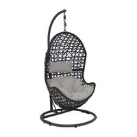 Sunnydaze® Cordelia Hanging Egg Chair with Stand