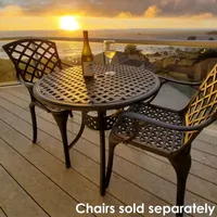 Sunnydaze Collection Round Dining Table