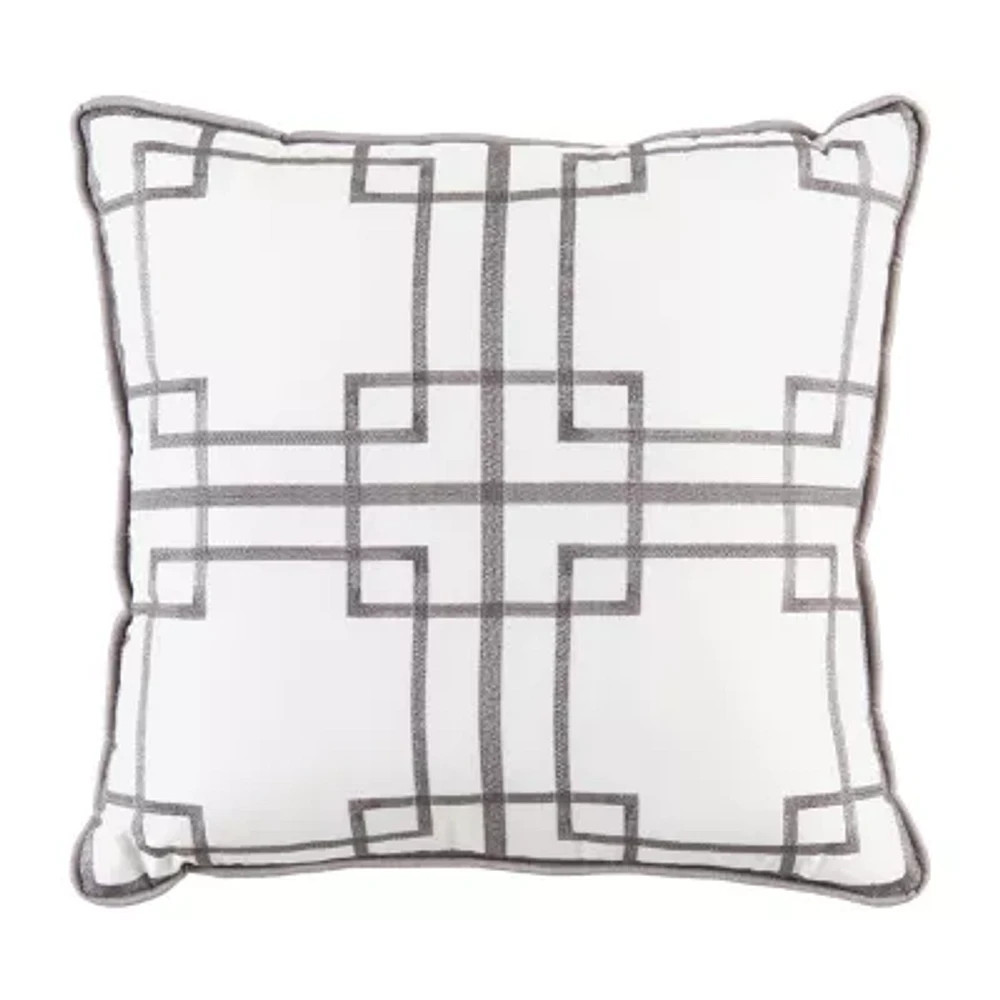 Eden & Oak Tyler 10-pc. Geometric Embroidered Comforter Set