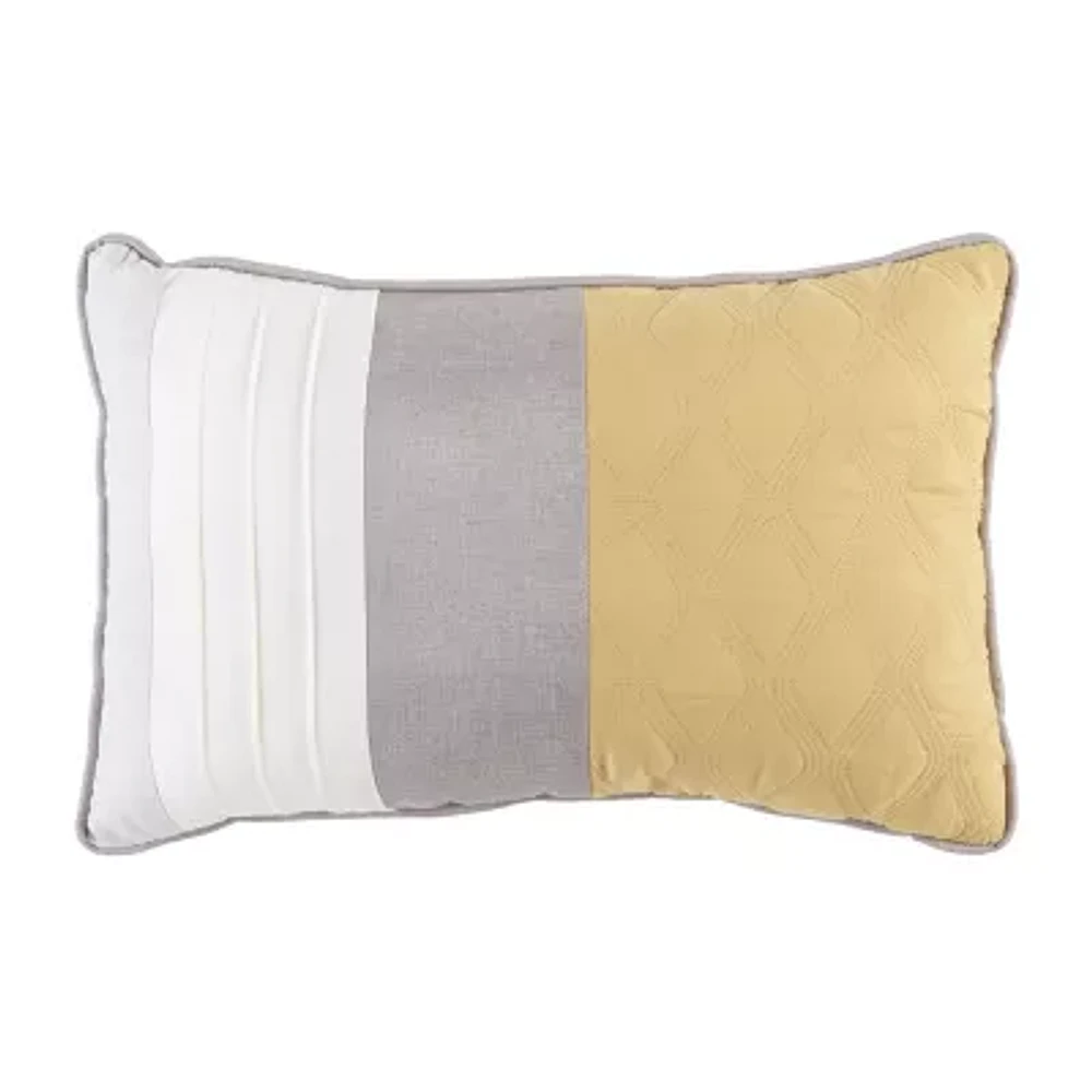 Eden & Oak Tyler 10-pc. Geometric Embroidered Comforter Set