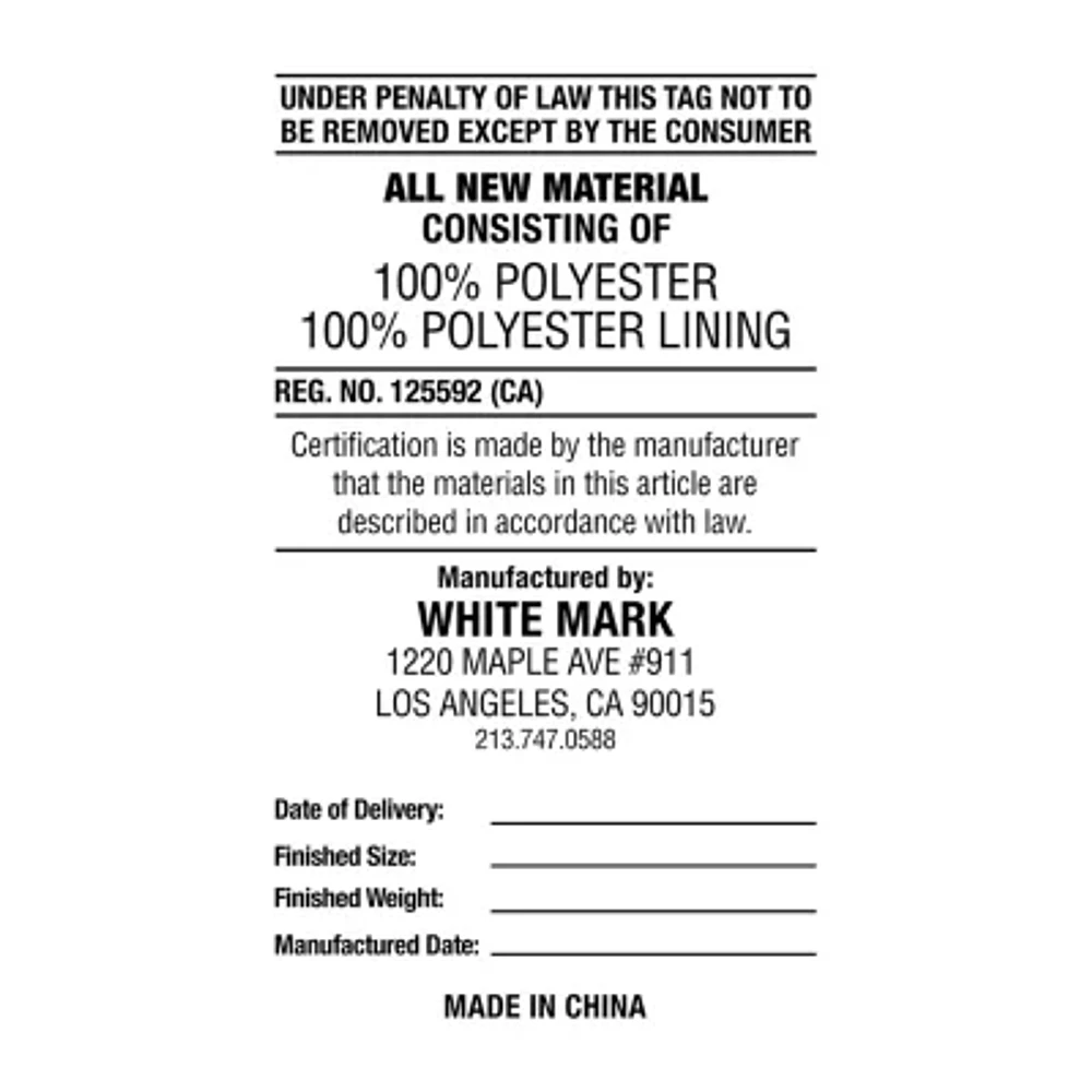 White Mark Womens Hooded Midweight Plus Puffer Jacket