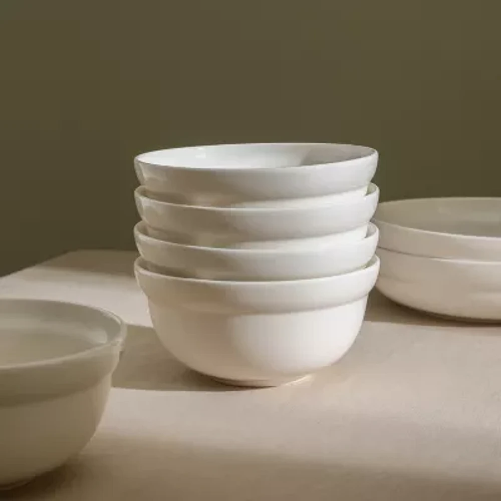 Stone + Lain Virtuo 12-pc. Porcelain Dinnerware Set