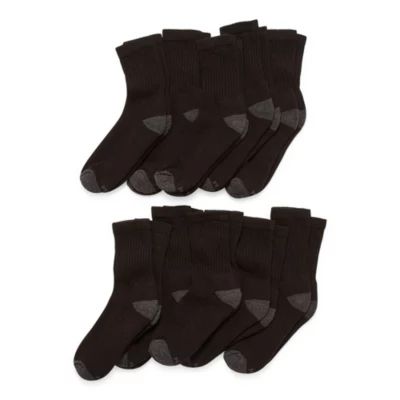 Xersion 10 Pair Crew Socks Boys