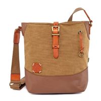 TSD Brand Redwood Crossbody Messenger Bag