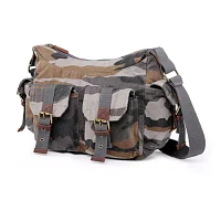 TSD Brand Camo Messenger Bag