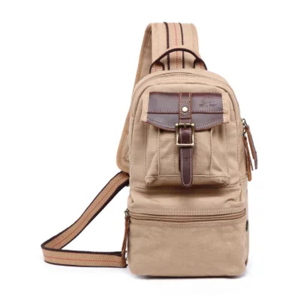 TSD Brand Turtle Ridge Sling Unisex Adult Adjustable Straps Padded Backpack