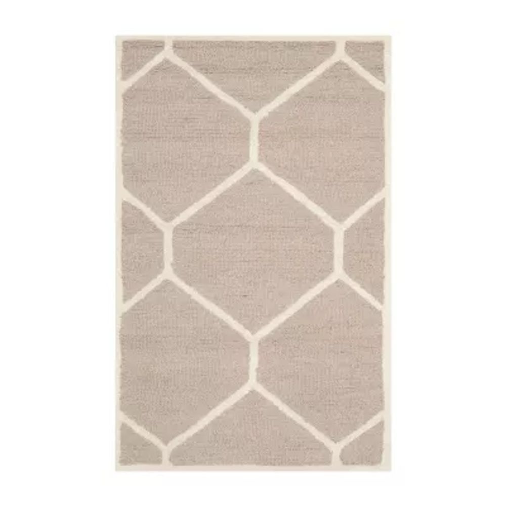 Safavieh Tryik Geometric Hand Tufted Wool Rug