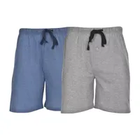 Hanes Mens Knit 2-pc. Big Pajama Shorts