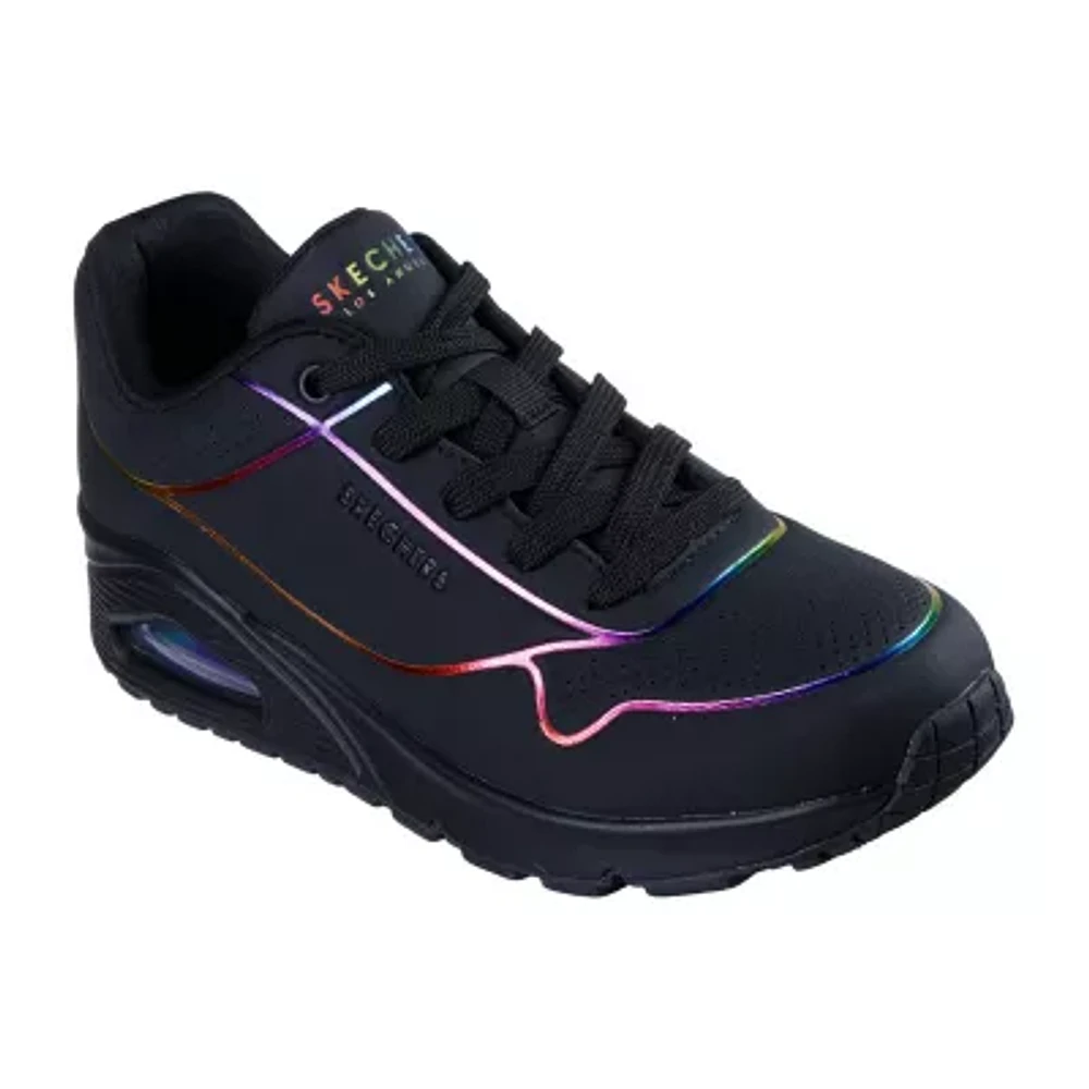 Skechers Uno Electric Lines Womens Sneakers