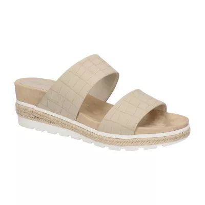 Easy Street Womens Maryann Wedge Sandals
