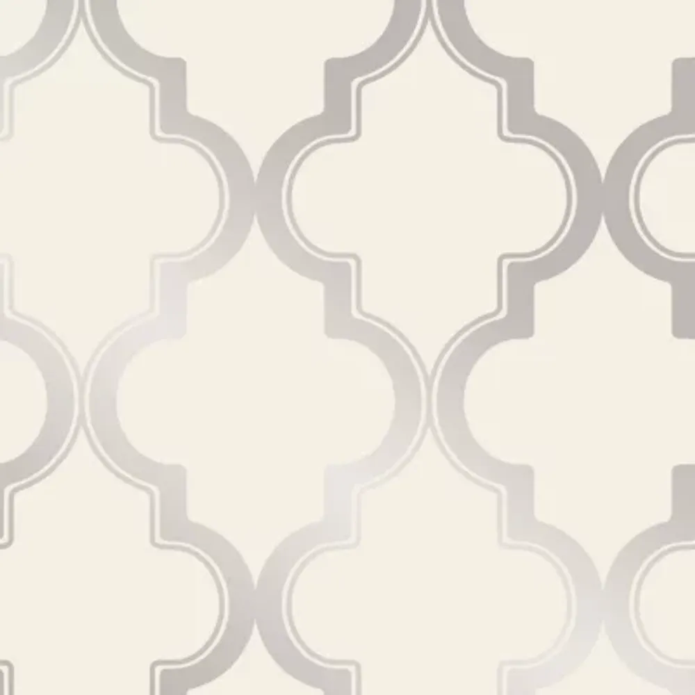 Tempaper Marrakesh Grey Peel & Stick Wallpaper