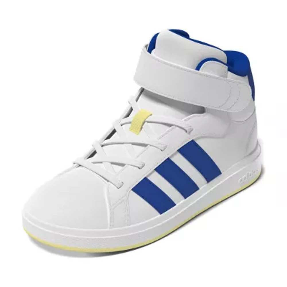 adidas Grand Court Mid Little Kid Boys Sneakers