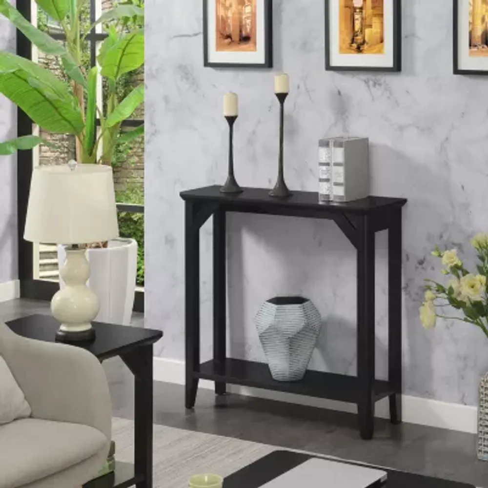 Winston Hall Table with Shelf