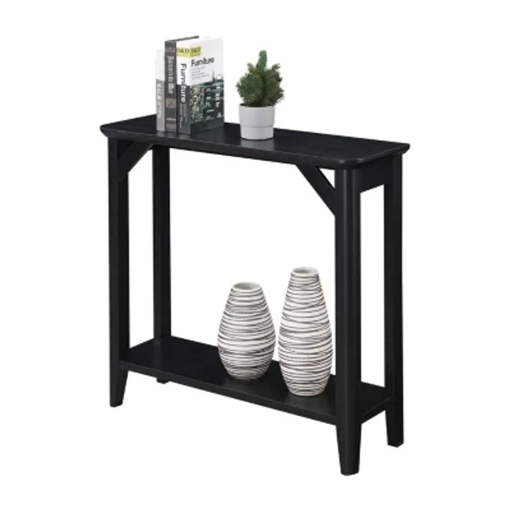 Winston Hall Table with Shelf