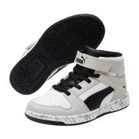 PUMA Rebound Mid Layup Marble Little Kid Boys Basketball Shoes
