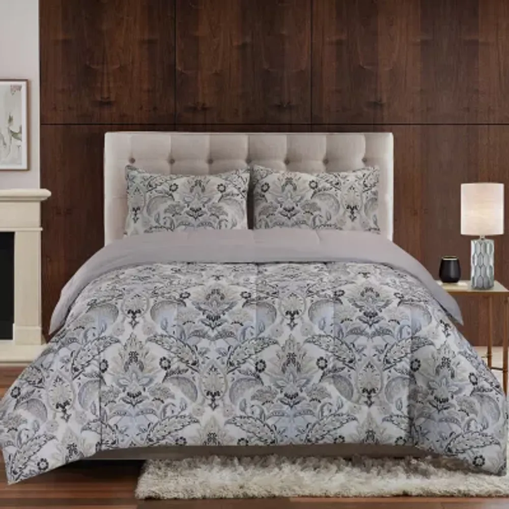 Hudson & Main Westley 3-pc. Reversible Comforter Set