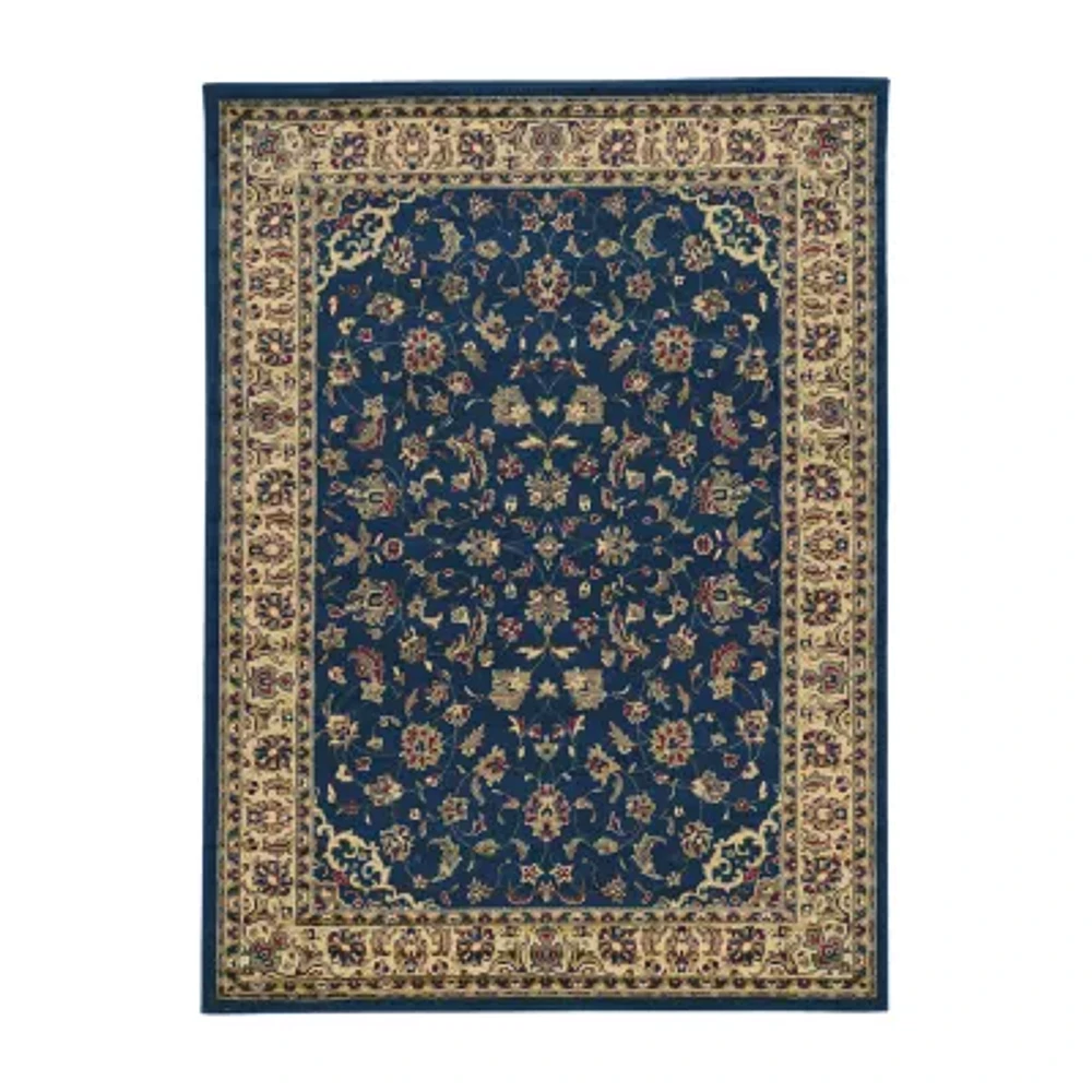 Castello Rachel Traditional Oriental Sarouk Indoor Rectangular Area Rug