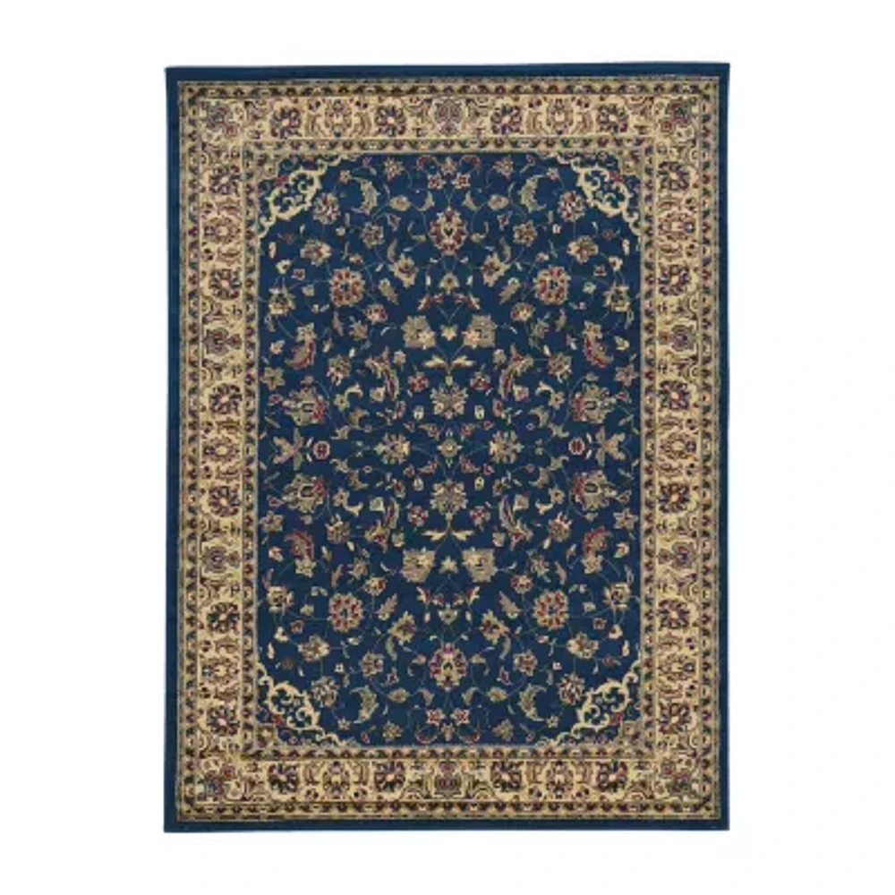 Castello Rachel Traditional Oriental Sarouk Indoor Rectangular Accent Rug