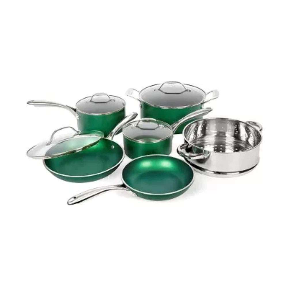 Granitestone Emerald 10-pc. Nonstick Pots and Pans Cookware Set