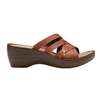 Eastland Womens Poppy Wedge Sandals