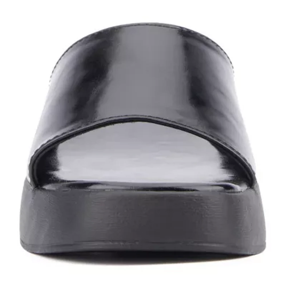 Olivia Miller Womens Ambition Flat Sandals