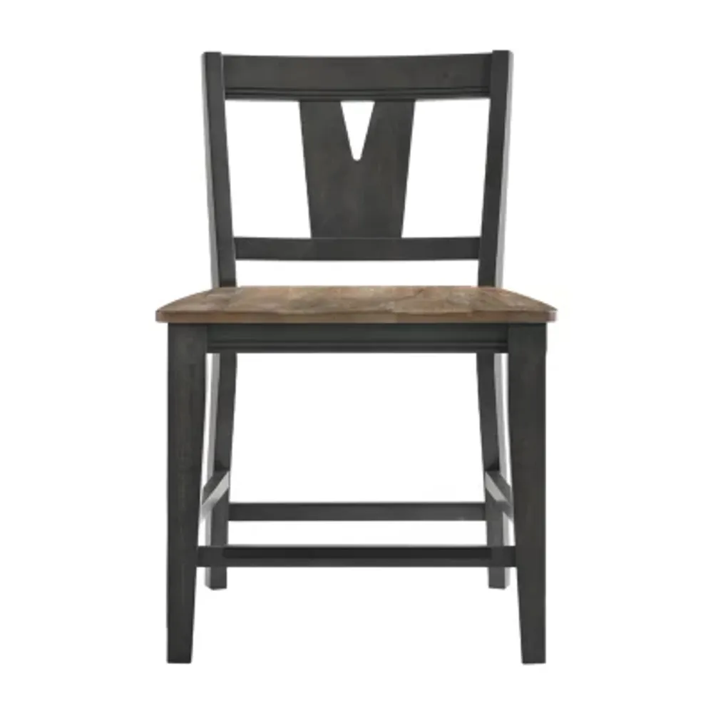 Napa Splat Back 2-pc. Counter Height Stool