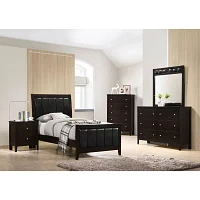 Carlton Padded Rectangle Bed