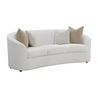 Rainn Curved Slope-Arm Sofa