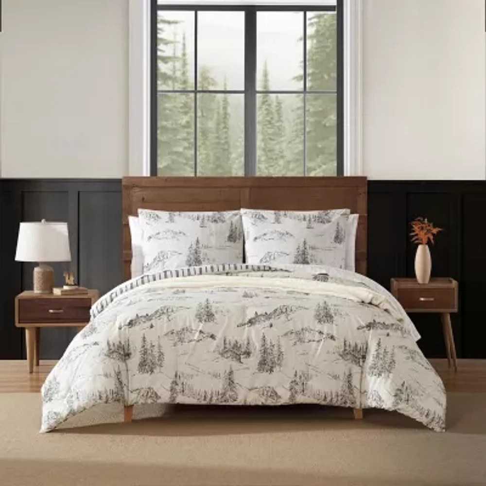 Eddie Bauer Rocky Mountain Cabin Midweight Comforter Set