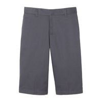 French Toast Flat Front Short Little Boys 10" Mid Rise Adjustable Waist Stretch Fabric Chino Short