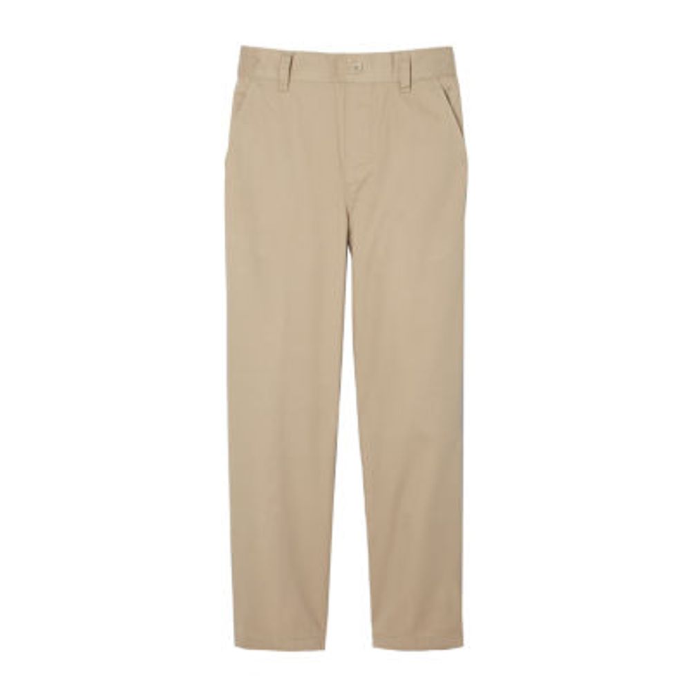 French Toast Relaxed Fit Pull-On Pant Little & Big Kid Boys Straight Flat Front