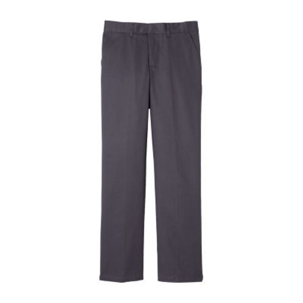 French Toast Relaxed Fit Twill Pant Boys Straight Pleated