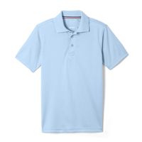 French Toast Little & Big Kid Boys Short Sleeve Regular Fit Moisture Wicking Polo Shirt