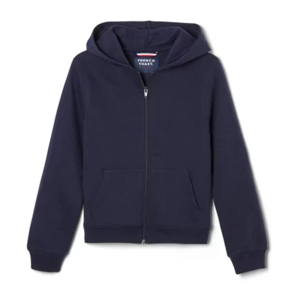 French Toast Toddler Boys Hooded Long Sleeve Fleece Sweatshirt