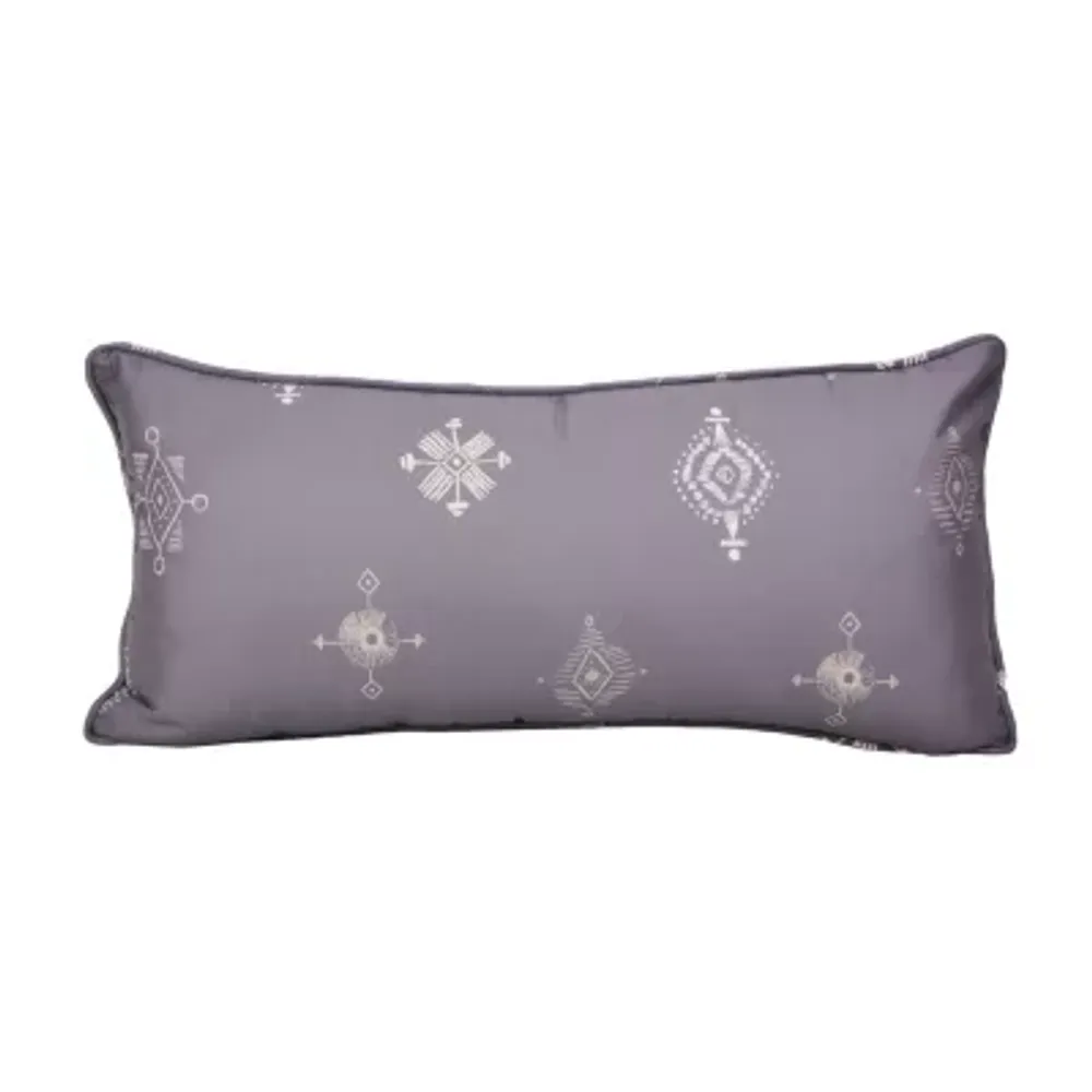 Your Lifestyle By Donna Sharp Wyoming Emblem Rectangular Throw Pillow