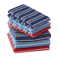 Design Imports Starboard Stripe Heavyweight 6-pc. Towel + Dish Cloth Set