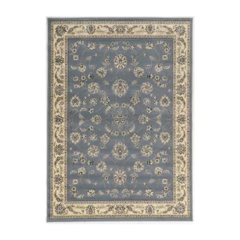 Alba Motiff Traditional Oriental Indoor Rectangular Accent Rug