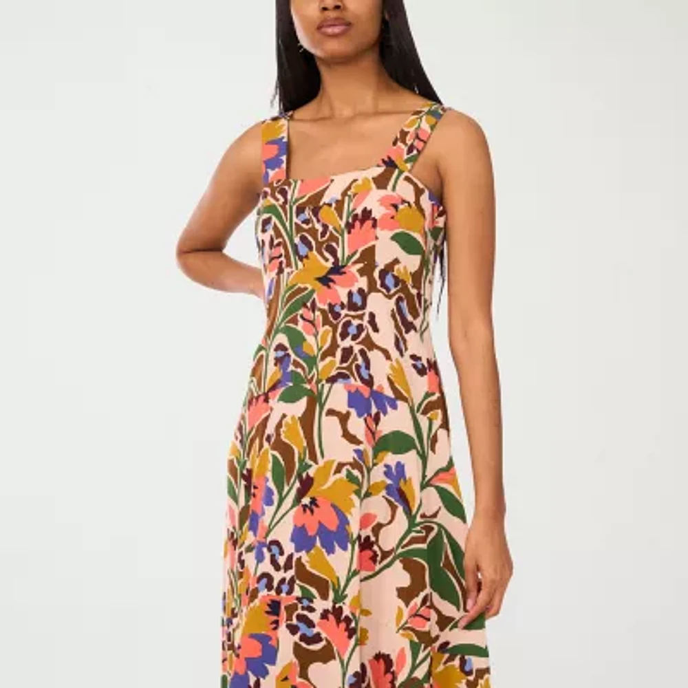 Sam And Jess Womens Sleeveless Floral Maxi Dress