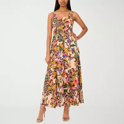 Sam And Jess Womens Sleeveless Floral Maxi Dress