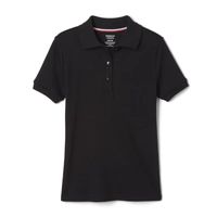 French Toast Little Girls Short Sleeve Regular Fit Polo Shirt