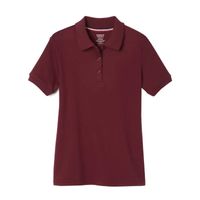 French Toast Toddler Girls Short Sleeve Regular Fit Polo Shirt