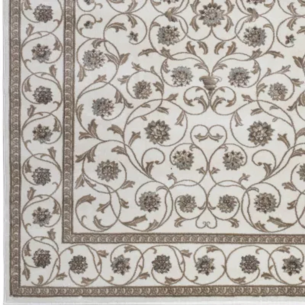 Radici Pisa Arabesque Traditional Oriental 26"X91" Indoor Rectangular Runner