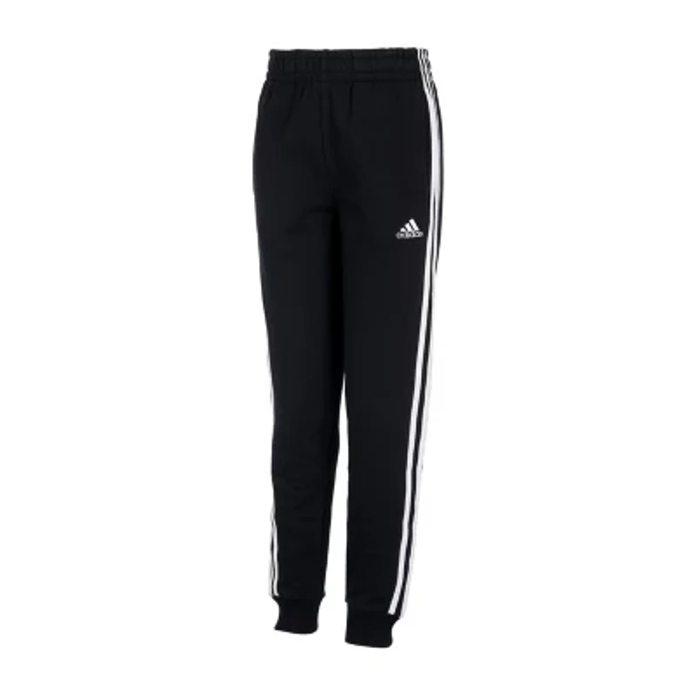 adidas Little Boys Tapered Regular Fit Sweatpant