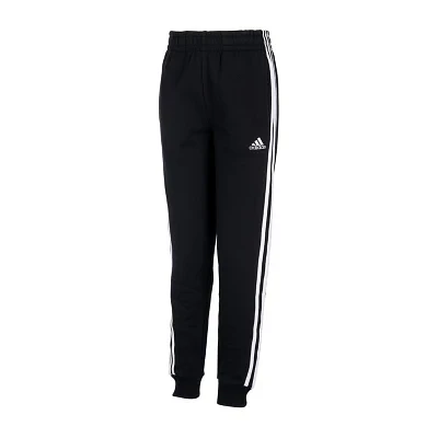 adidas Little Boys Tapered Regular Fit Sweatpant