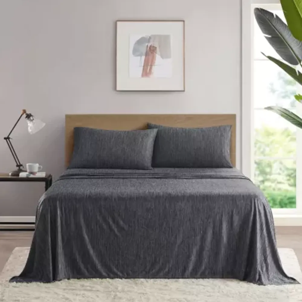 Intelligent Design Comfort Cool Knit Wrinkle Resistant Sheet Set