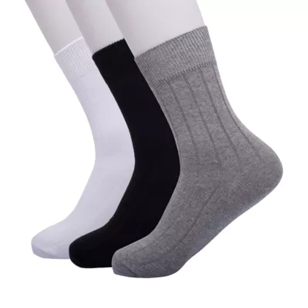 Thereabouts Little & Big Kid Boys 3 Pair Trouser Socks